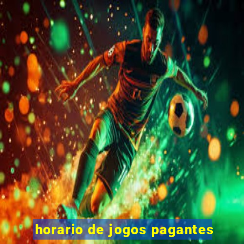 horario de jogos pagantes